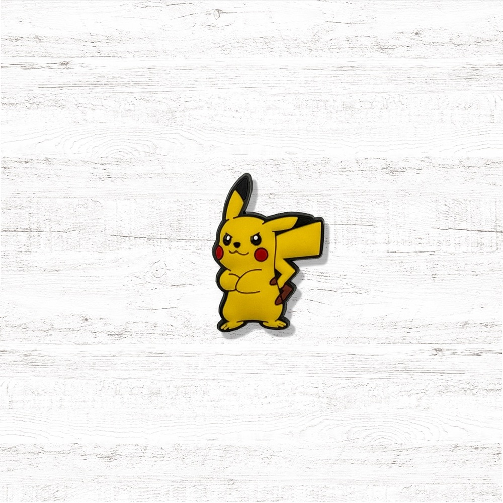 👟(6/$15) New Pokemon Shoe Charms for Crocs Croc Charms! Pikachu Charms